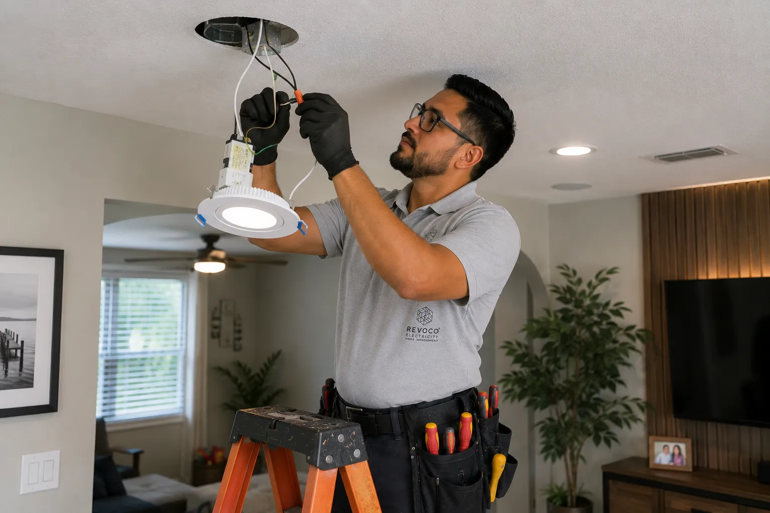 Modern LED recessed lighting design