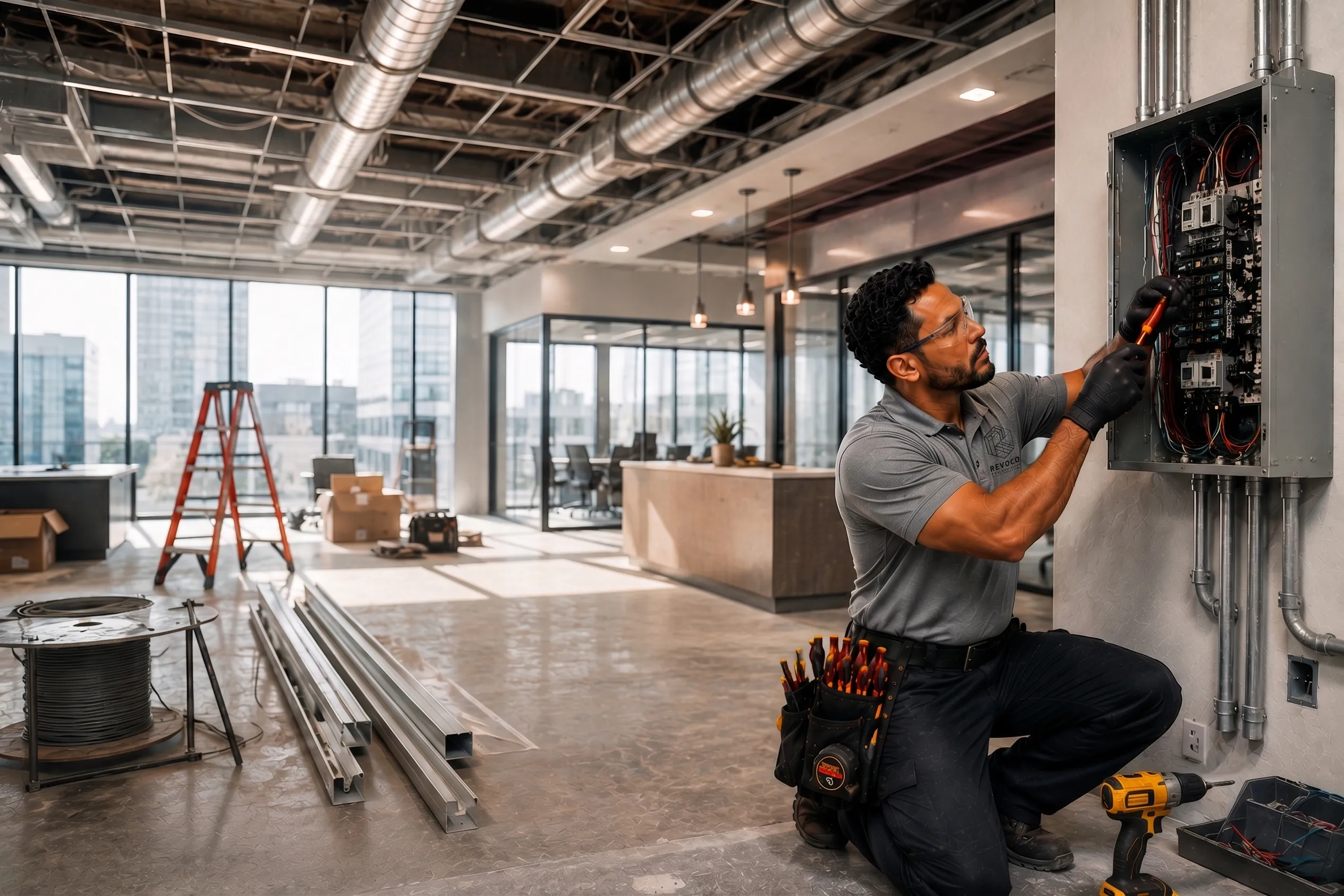 Commercial tenant improvement electrical planning