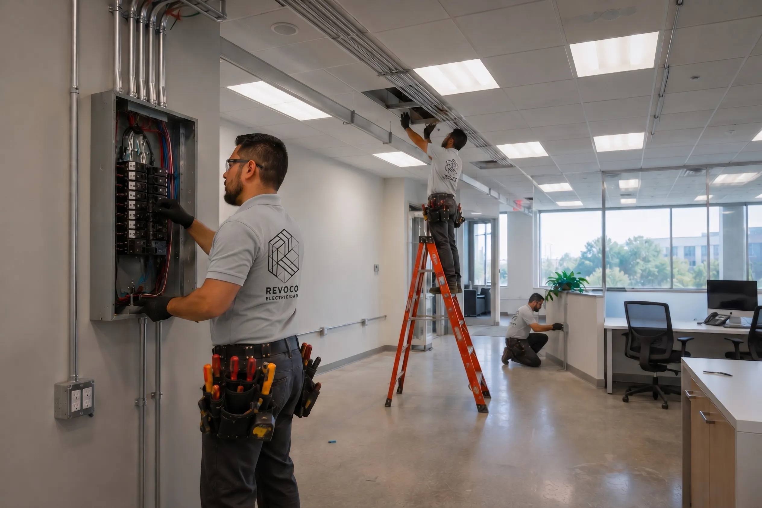 Industries served for tenant improvement electrical projects