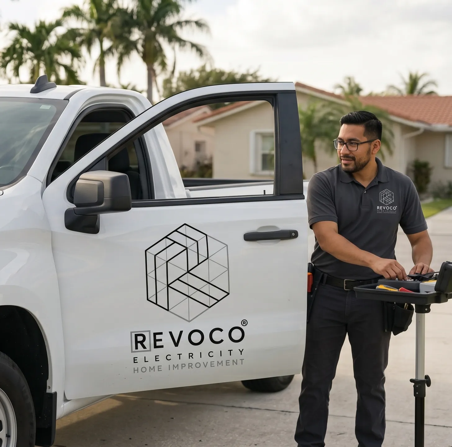Neighborhood electrical service coverage in Fort Lauderdale