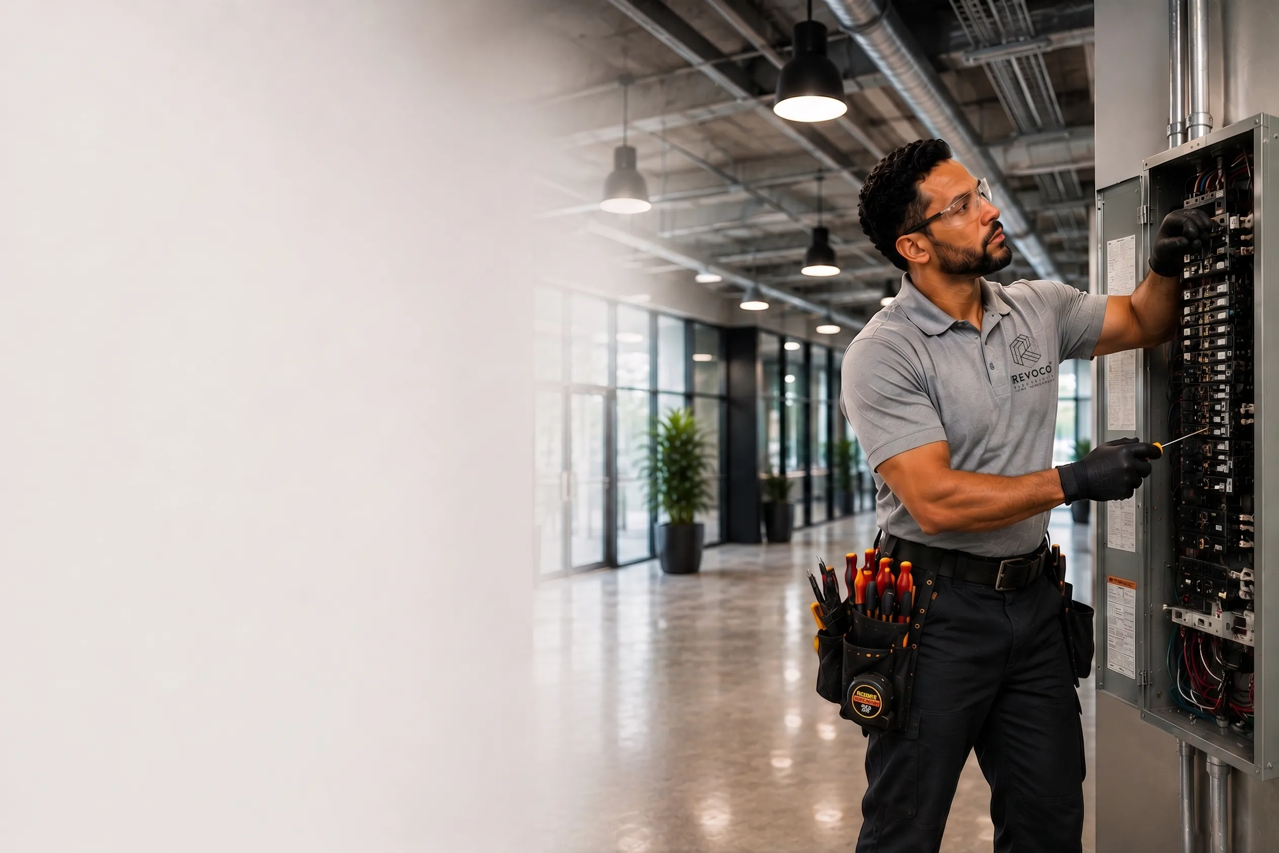 Commercial electrical maintenance service