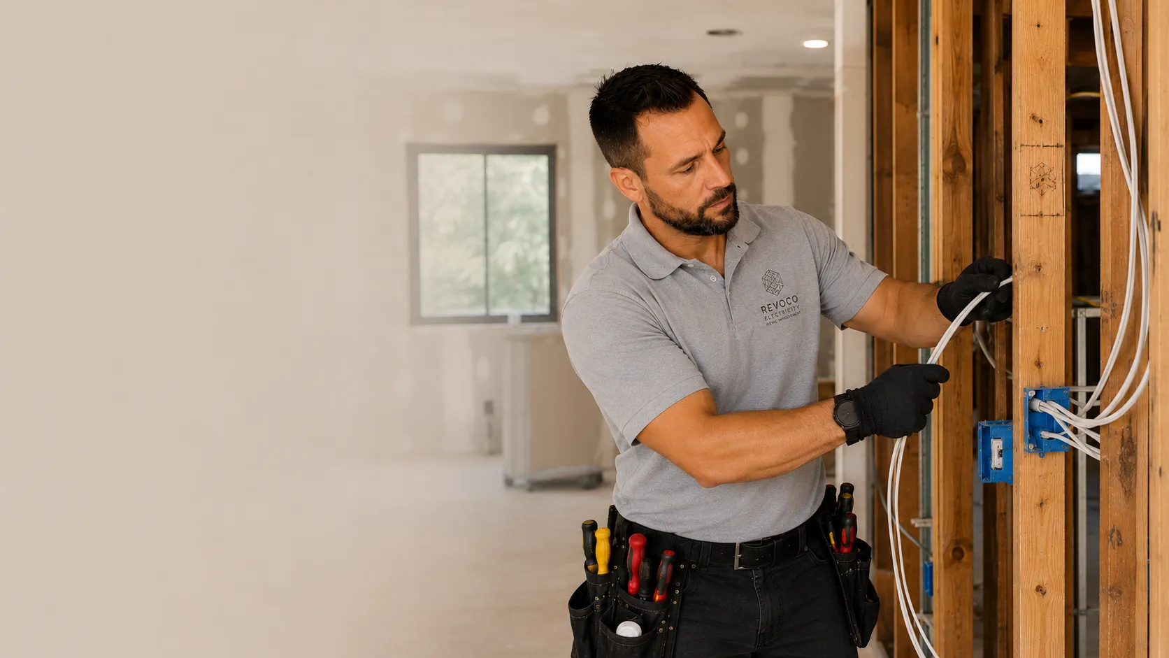 Professional outlet and switch installation service