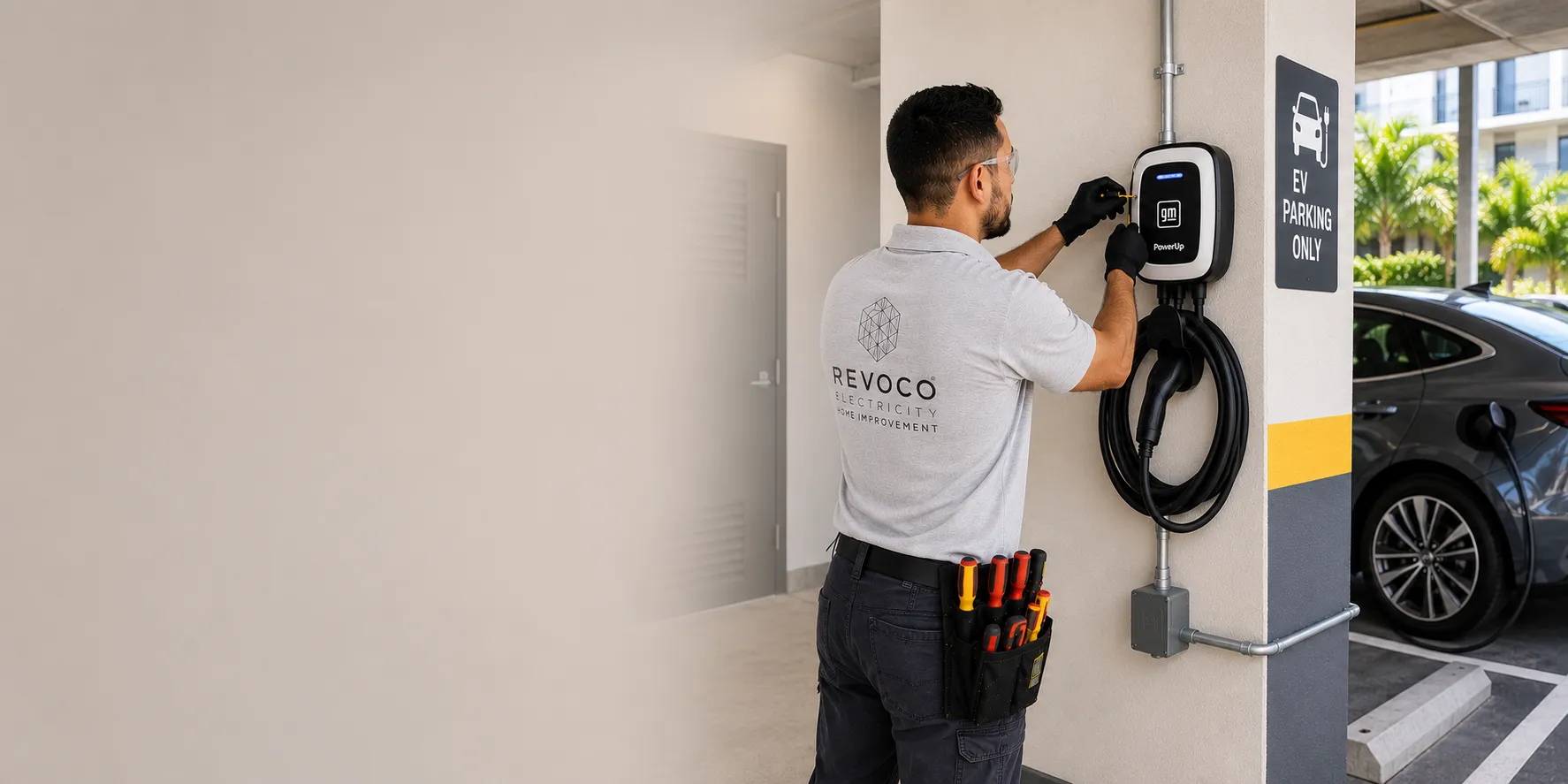 Home EV charger installation