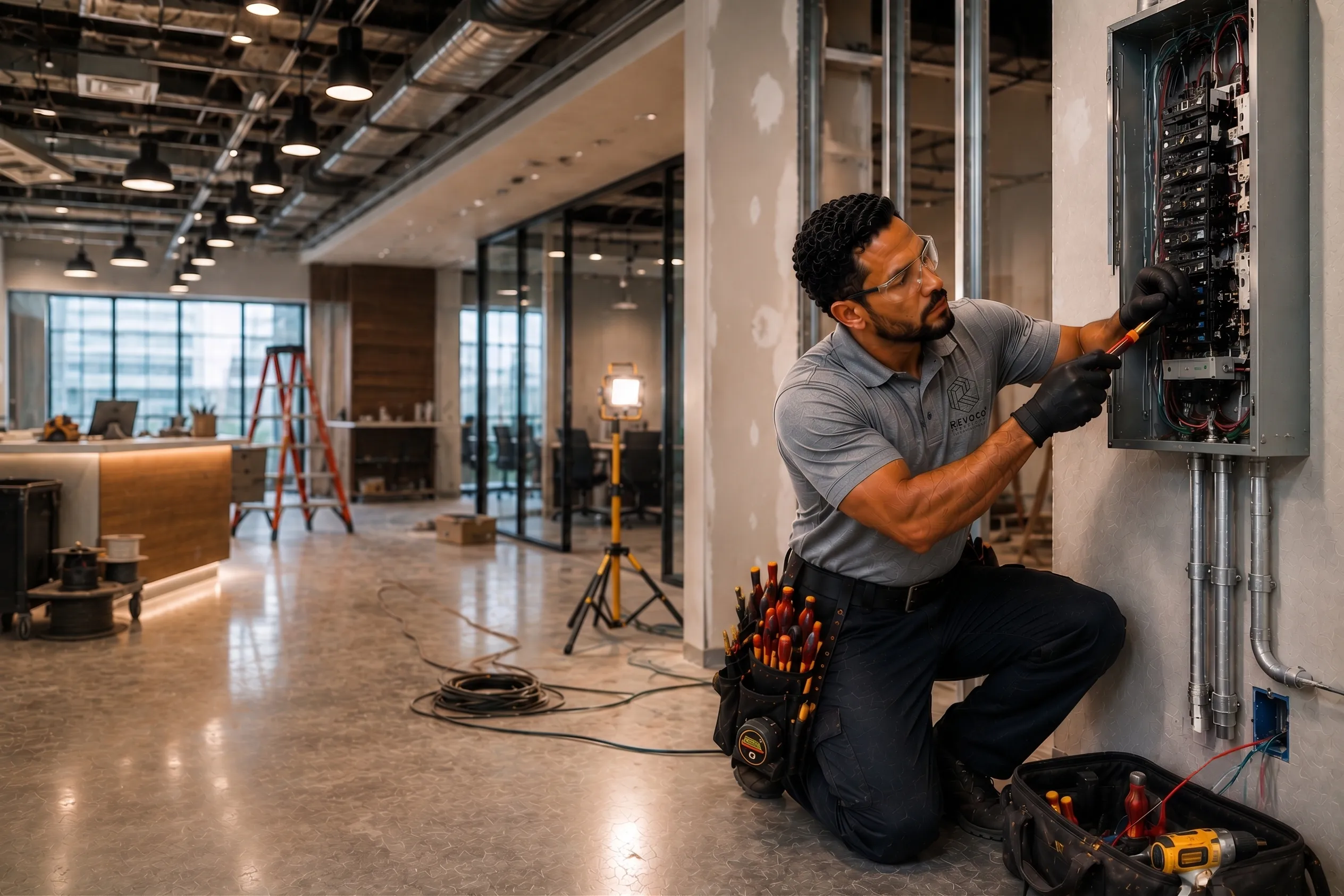 Commercial tenant improvement electrical services