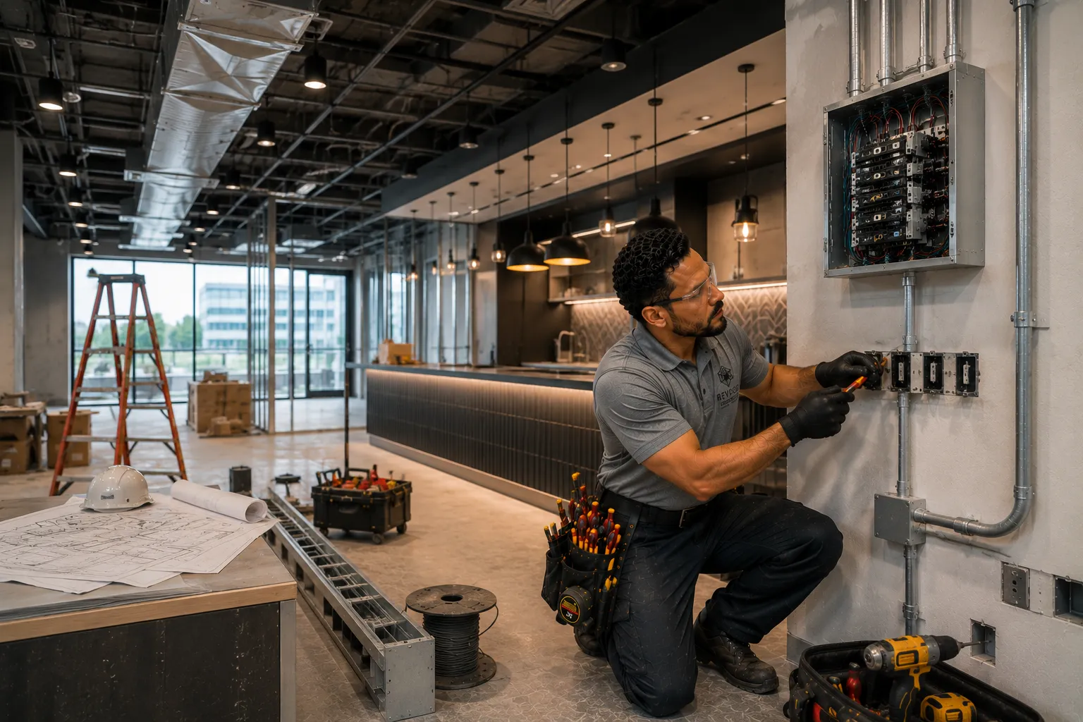 Commercial tenant improvement electrical services