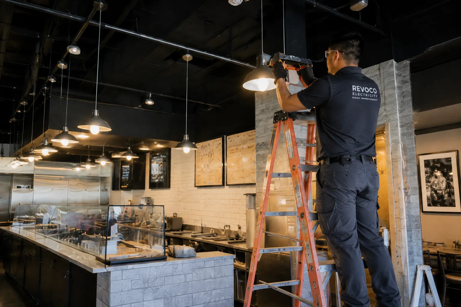 Commercial lighting installation and LED upgrades