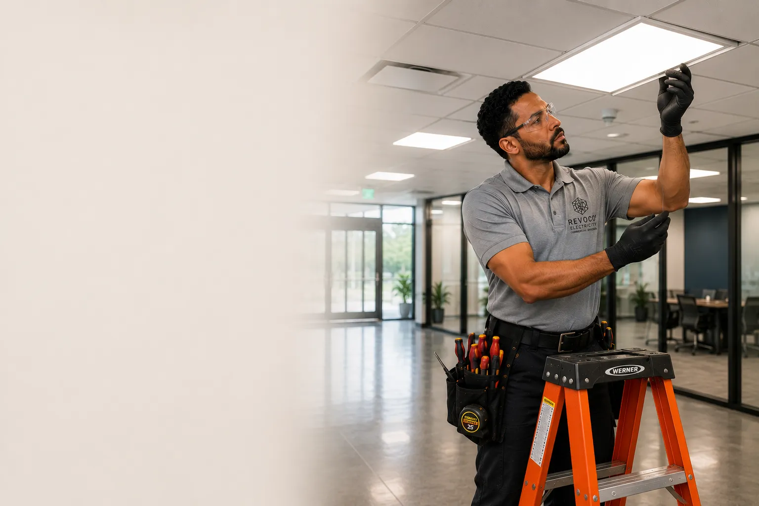 Commercial electrical maintenance service