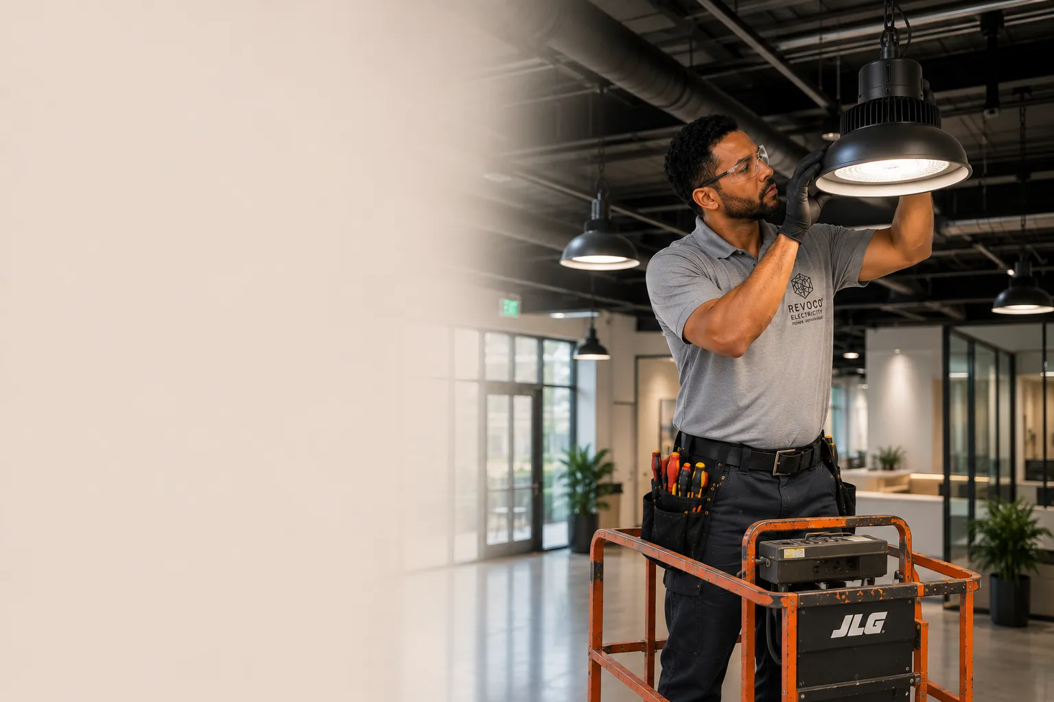 Commercial lighting installation and LED upgrades