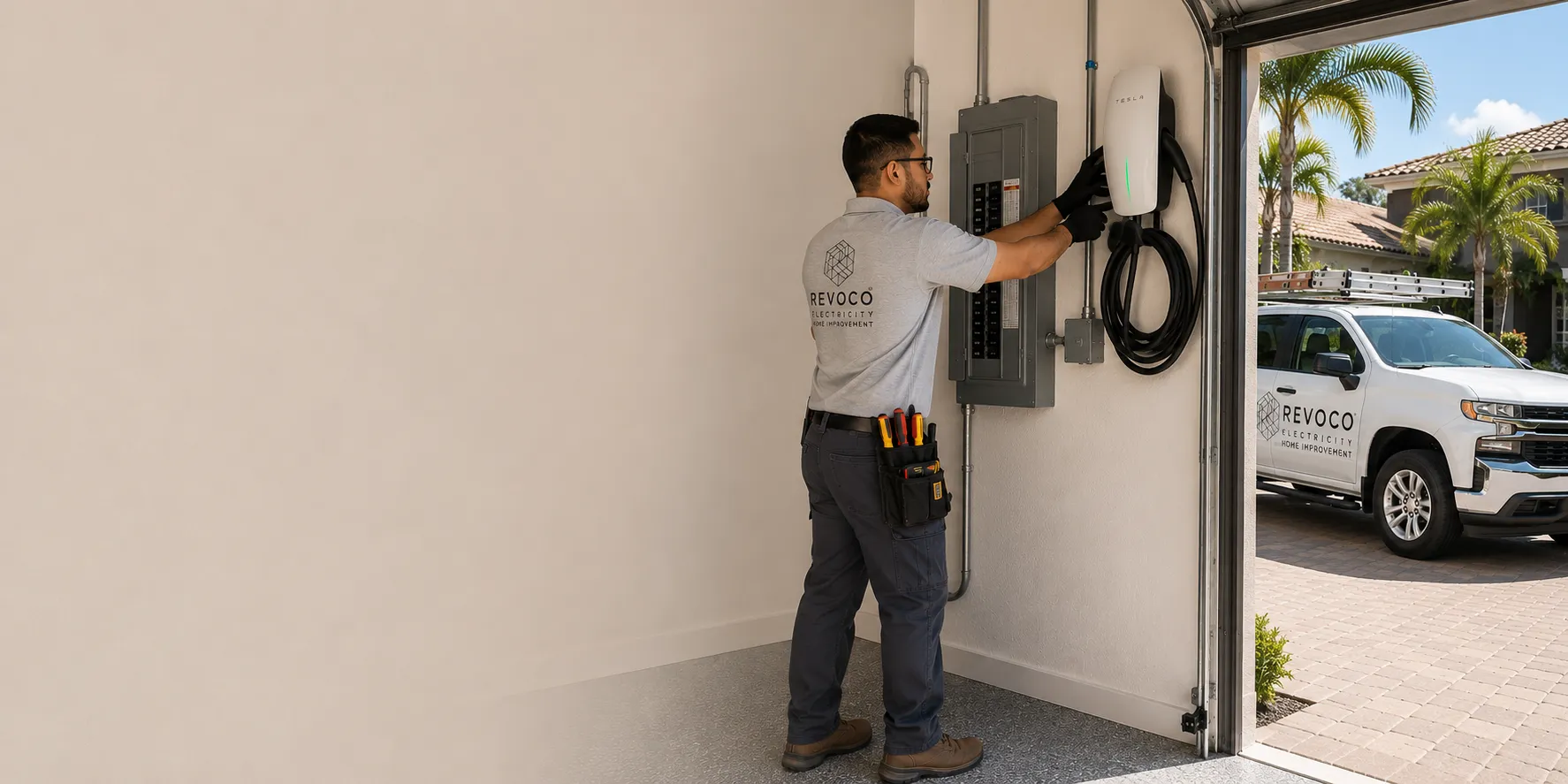 Home EV charger installation