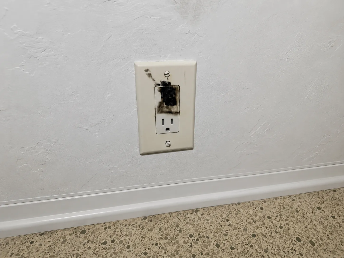 Outlet Switch Installation before project 6