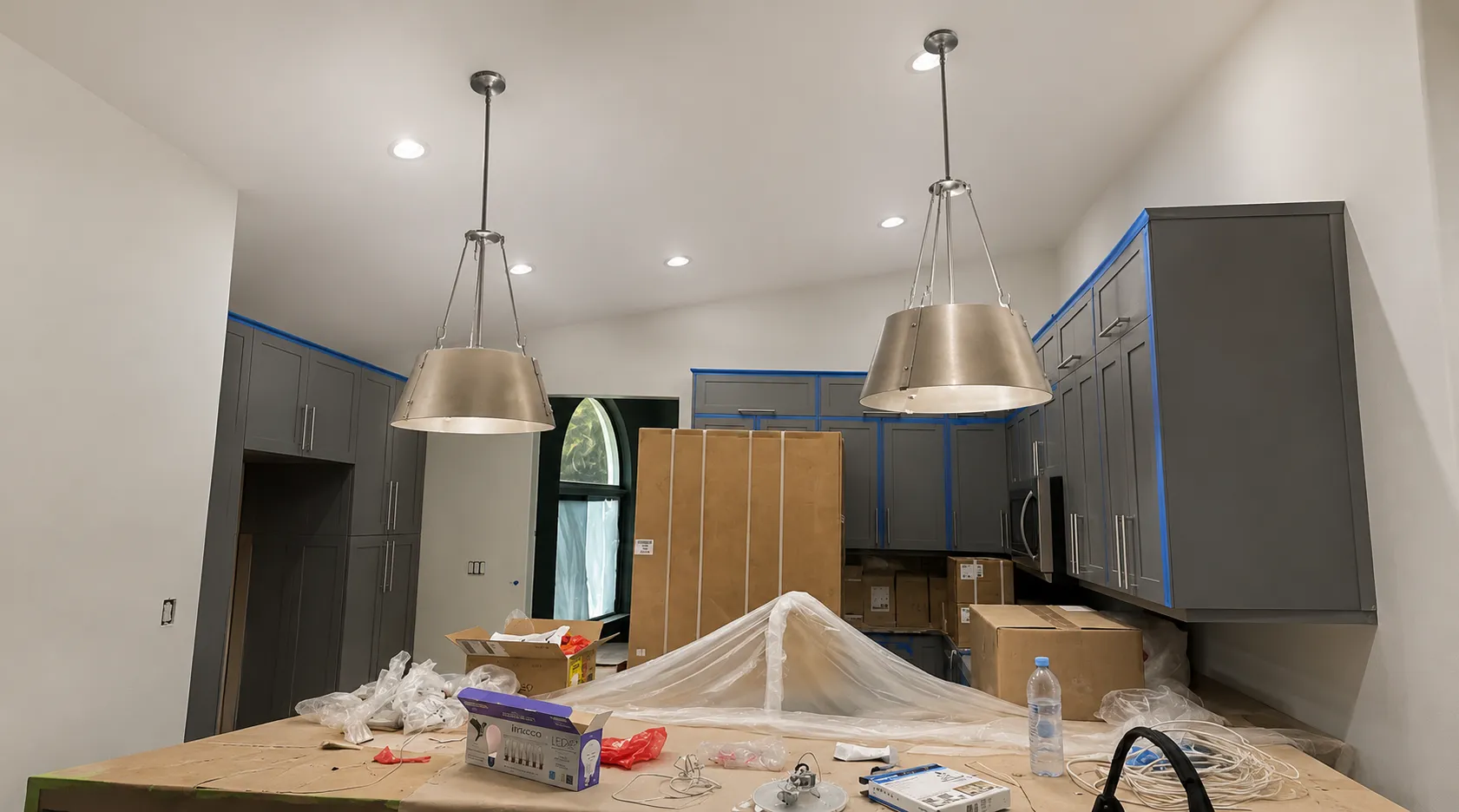 Recessed Lighting after project 1
