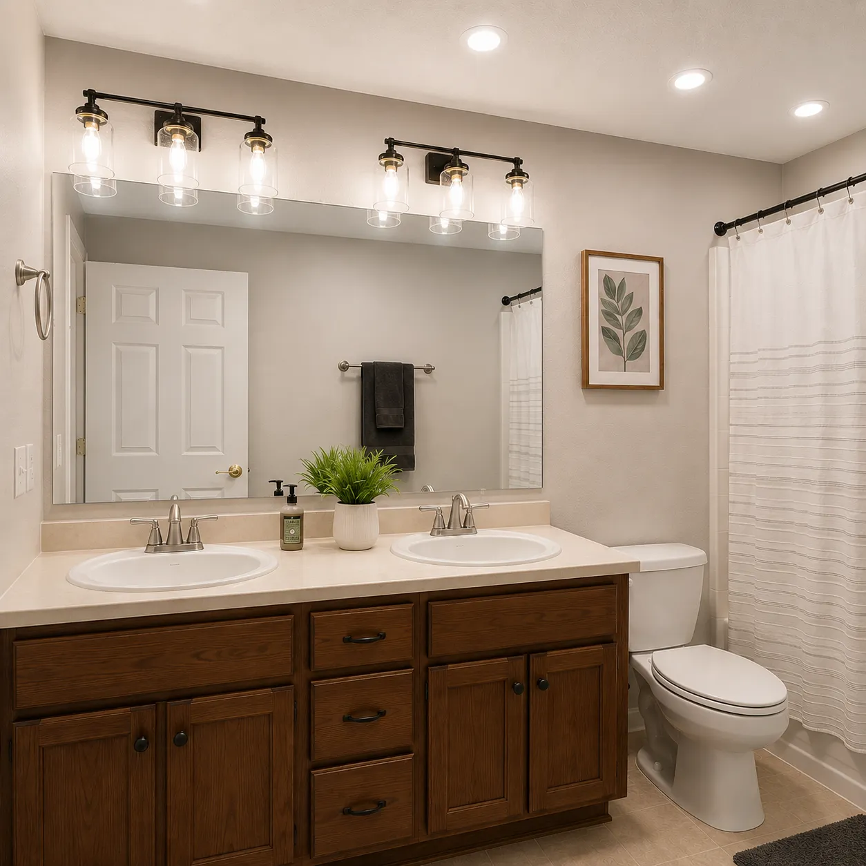 Recessed Lighting after project 10