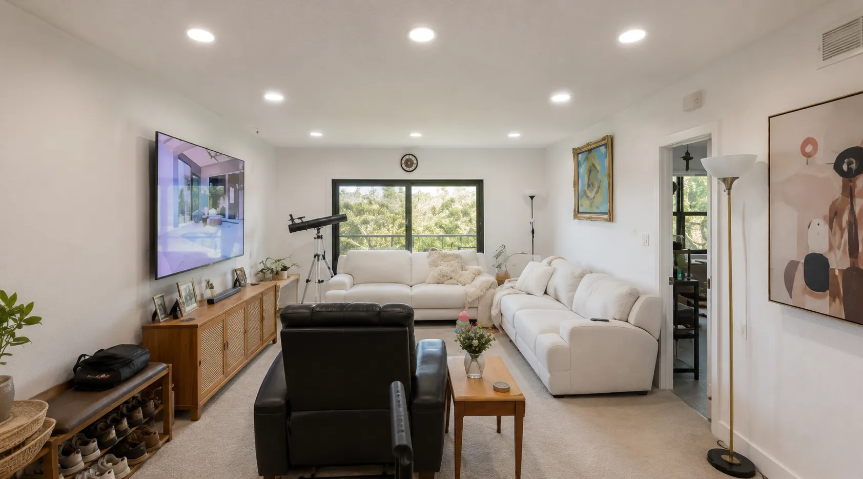 Recessed Lighting after project 12