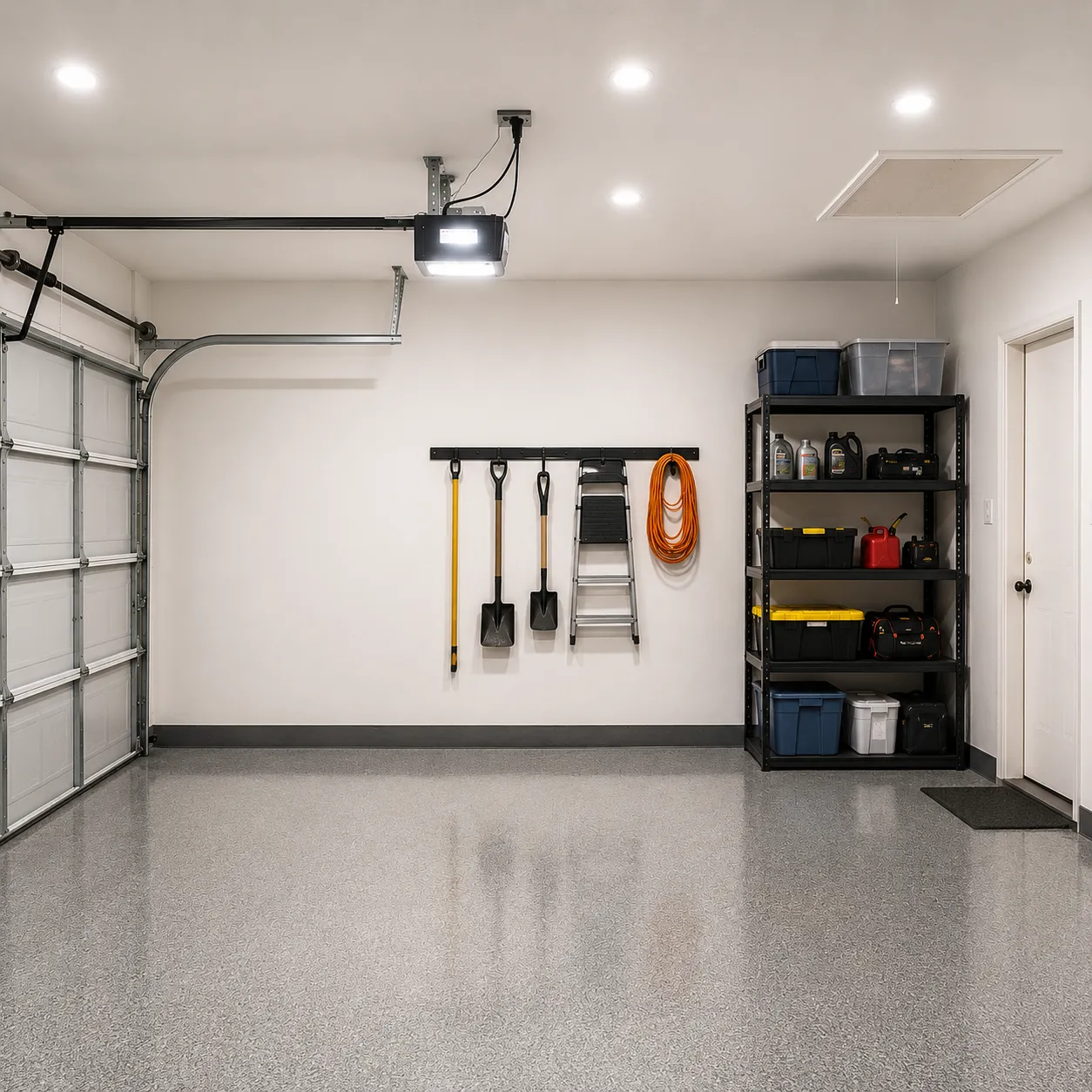 Recessed Lighting after project 13