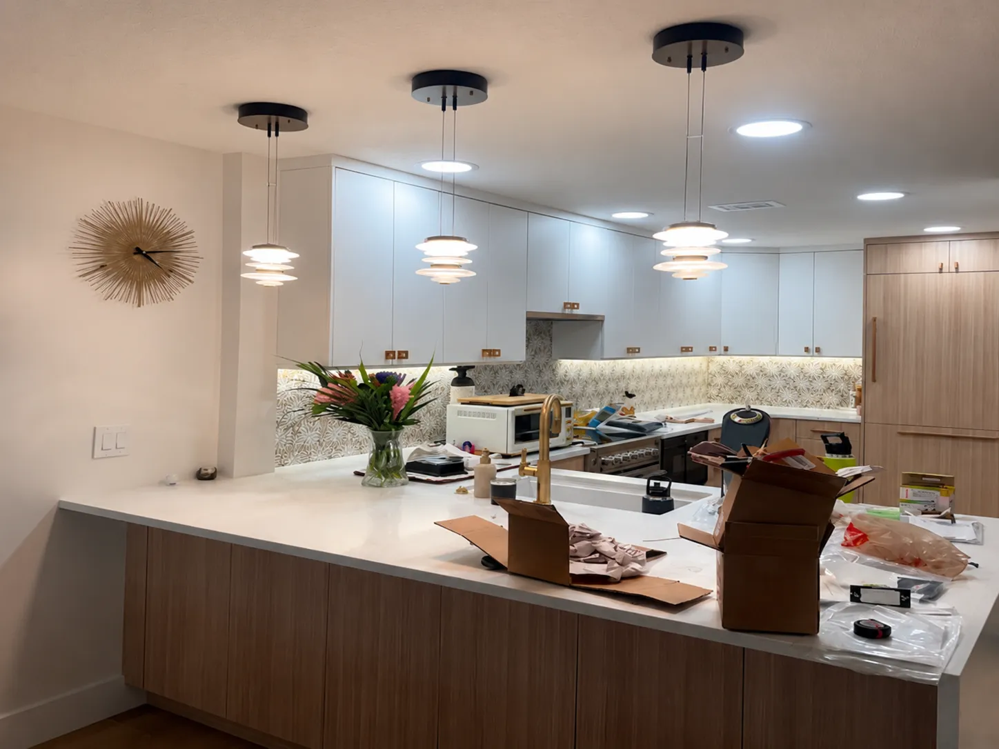 Recessed Lighting after project 9