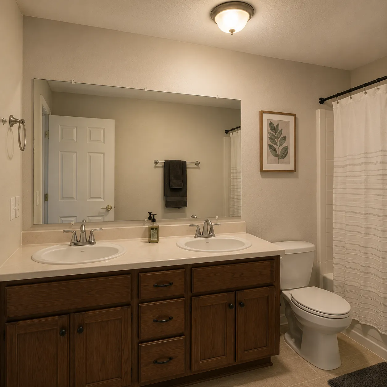 Recessed Lighting before project 10