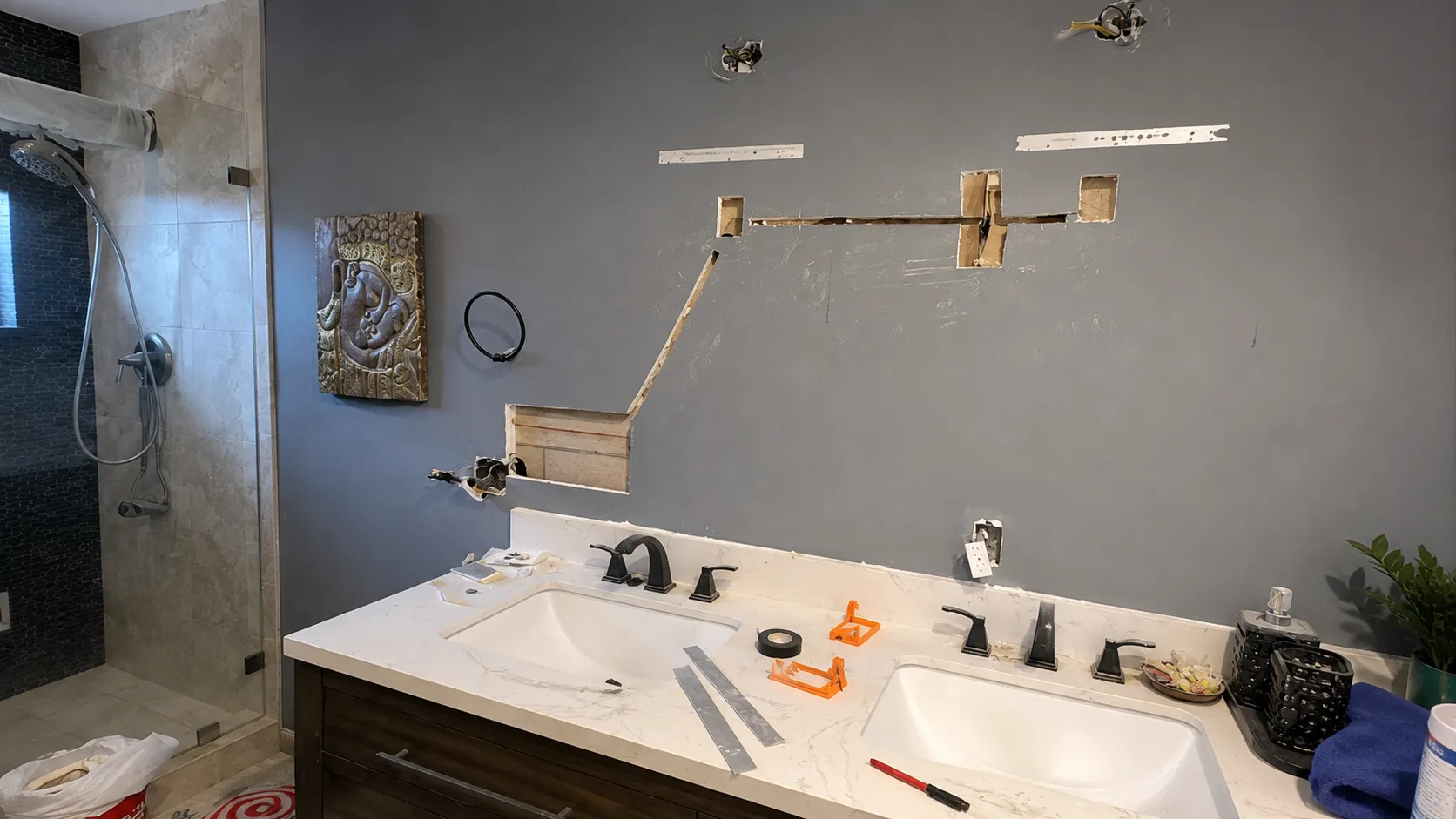 Recessed Lighting before project 15